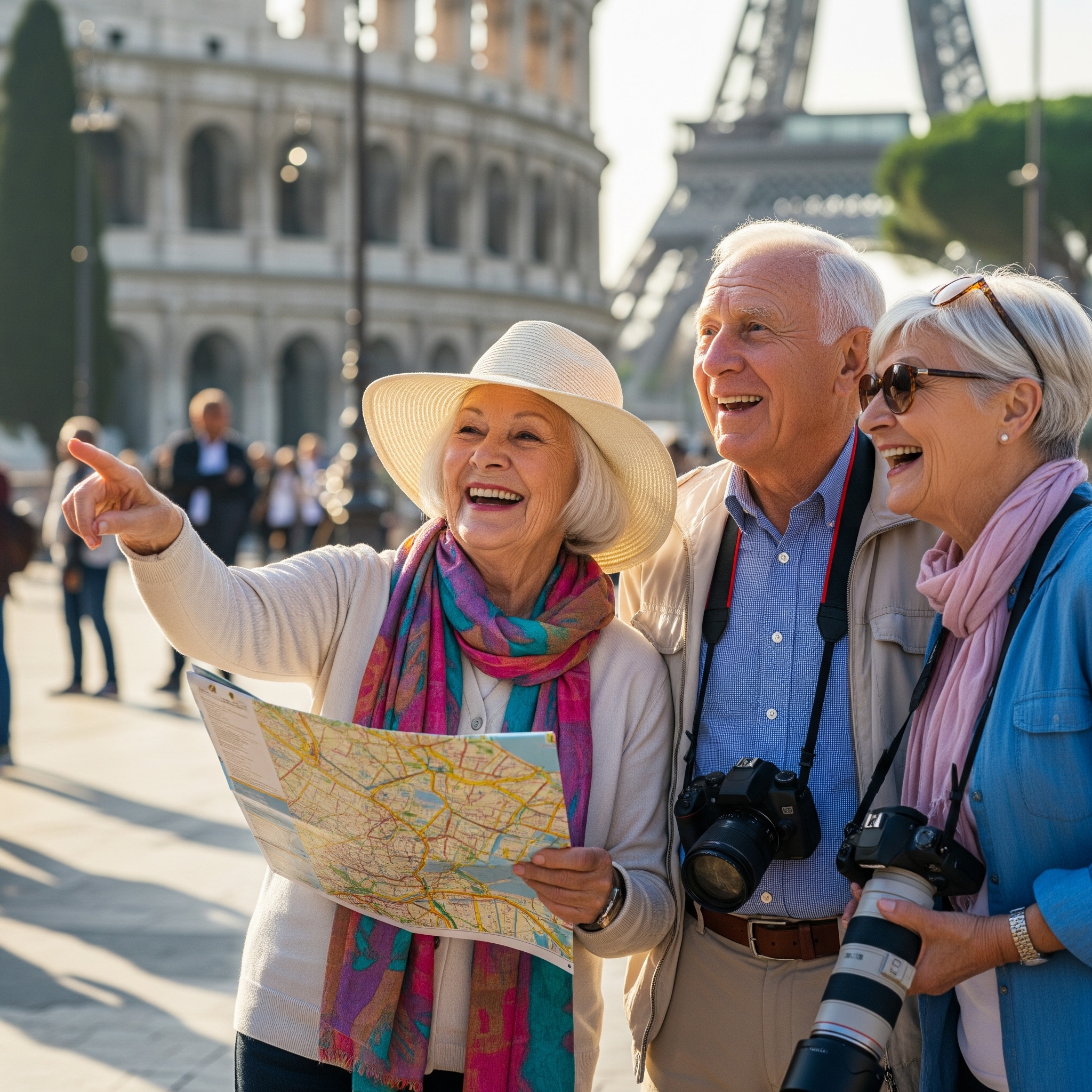 退休人士遊學渡假